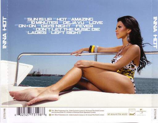Hot - Inna - Inna (CD - 47) music collectible [Barcode 8712944501889] - Main Image 2