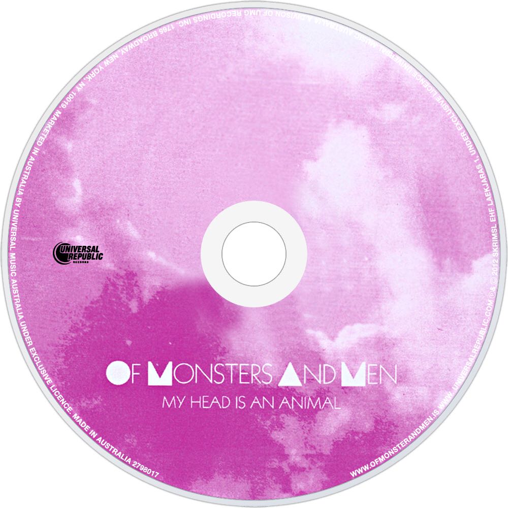 My Head Is an Animal - Of Monsters And Men (CD - 54) music collectible [Barcode 602537010554] - Main Image 4
