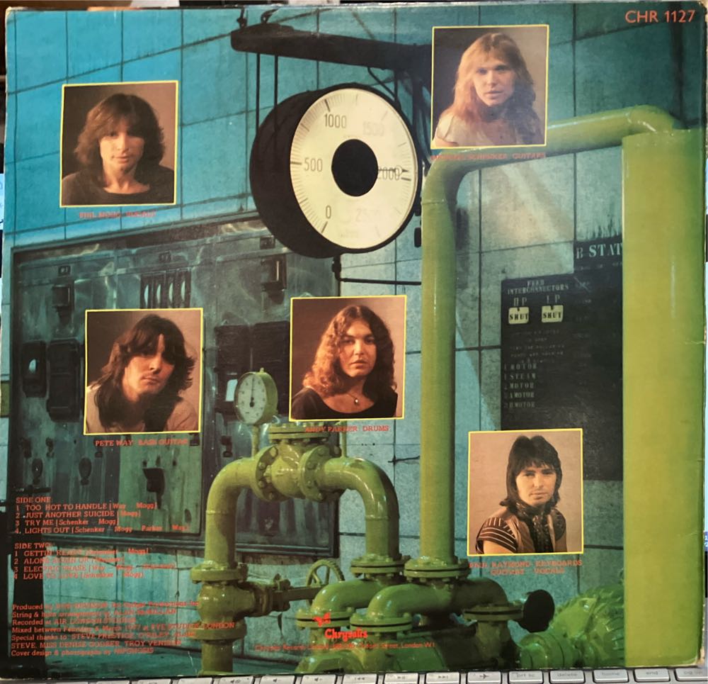 Lights Out - UFO (12”) music collectible - Main Image 2