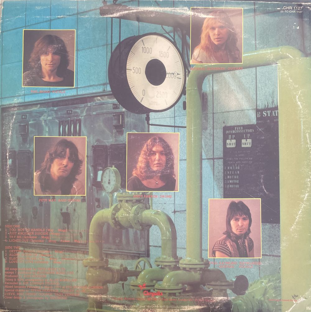 Lights Out (Vinyl) - UFO (12”) music collectible - Main Image 2