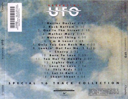 Essential UFO - UFO (CD) music collectible - Main Image 4