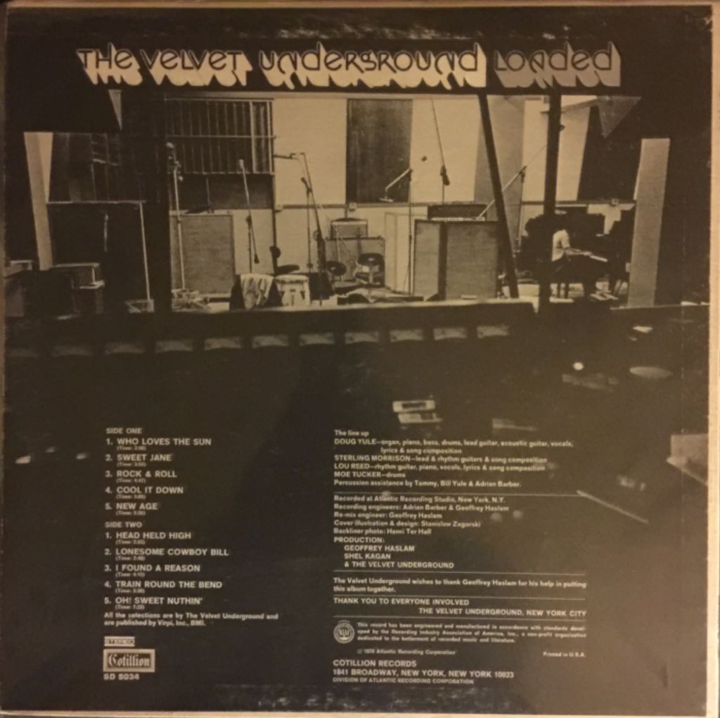 Loaded - Velvet Underground, The (CD - 41) music collectible [Barcode 075679036711] - Main Image 2