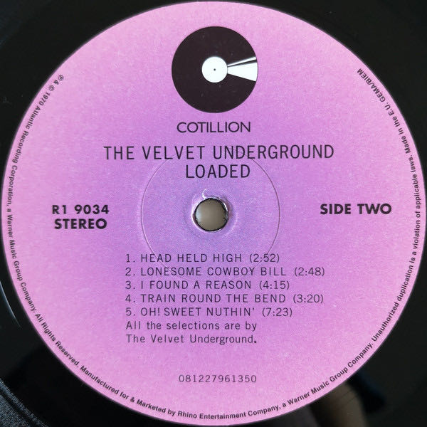 Loaded - The Velvet Underground (12” - 40) music collectible [Barcode 081227961350] - Main Image 4