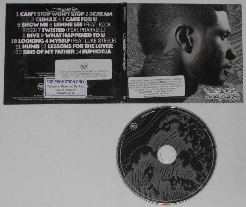 Looking 4 Myself - Usher (CD - 57) music collectible [Barcode 886919787726] - Main Image 3
