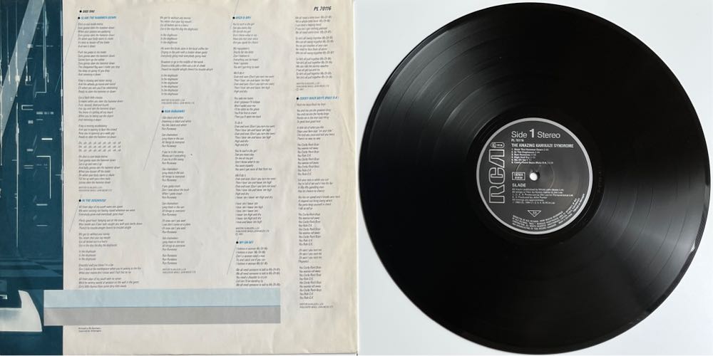 The Amazing Kamikaze Syndrome - Slade (12” - 42) music collectible [Barcode 035627011610] - Main Image 3