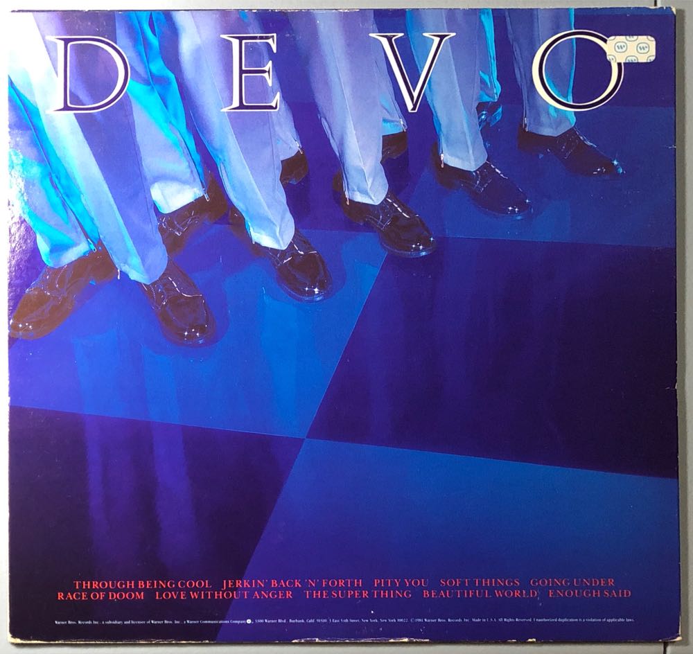 New Traditionalists - Devo (12” - 3328) music collectible [Barcode 075992359511] - Main Image 2