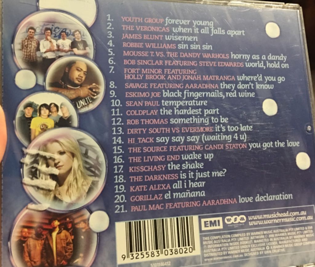 Now, Winter 2006 - Various Artists (CD) music collectible [Barcode 9325583038020] - Main Image 2