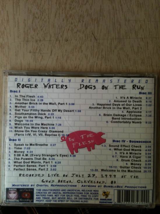 Dogs On The Run - Roger Waters (CD) music collectible - Main Image 2