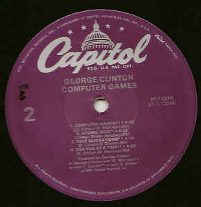 George Clinton - Computer Games - Clinton, George (12”) music collectible [Barcode 724357877329] - Main Image 4