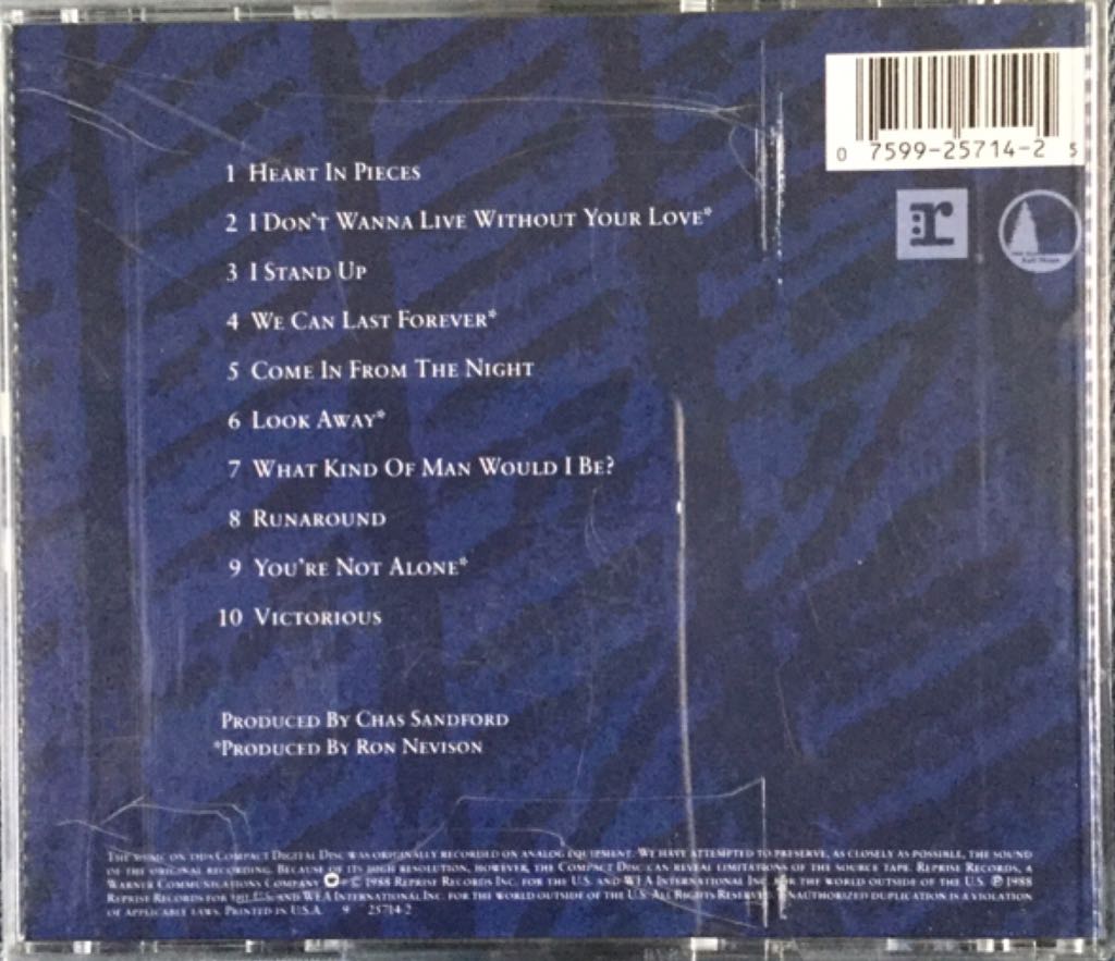 Chicago XIX - Chicago (CD - 44:26) music collectible [Barcode 075992571425] - Main Image 2
