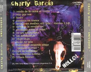 Charly Garcia Unplugged - Charly García music collectible [Barcode 7509947872624] - Main Image 2