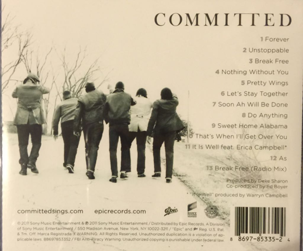 Committed - Committed (CD) music collectible [Barcode 886978533524] - Main Image 2