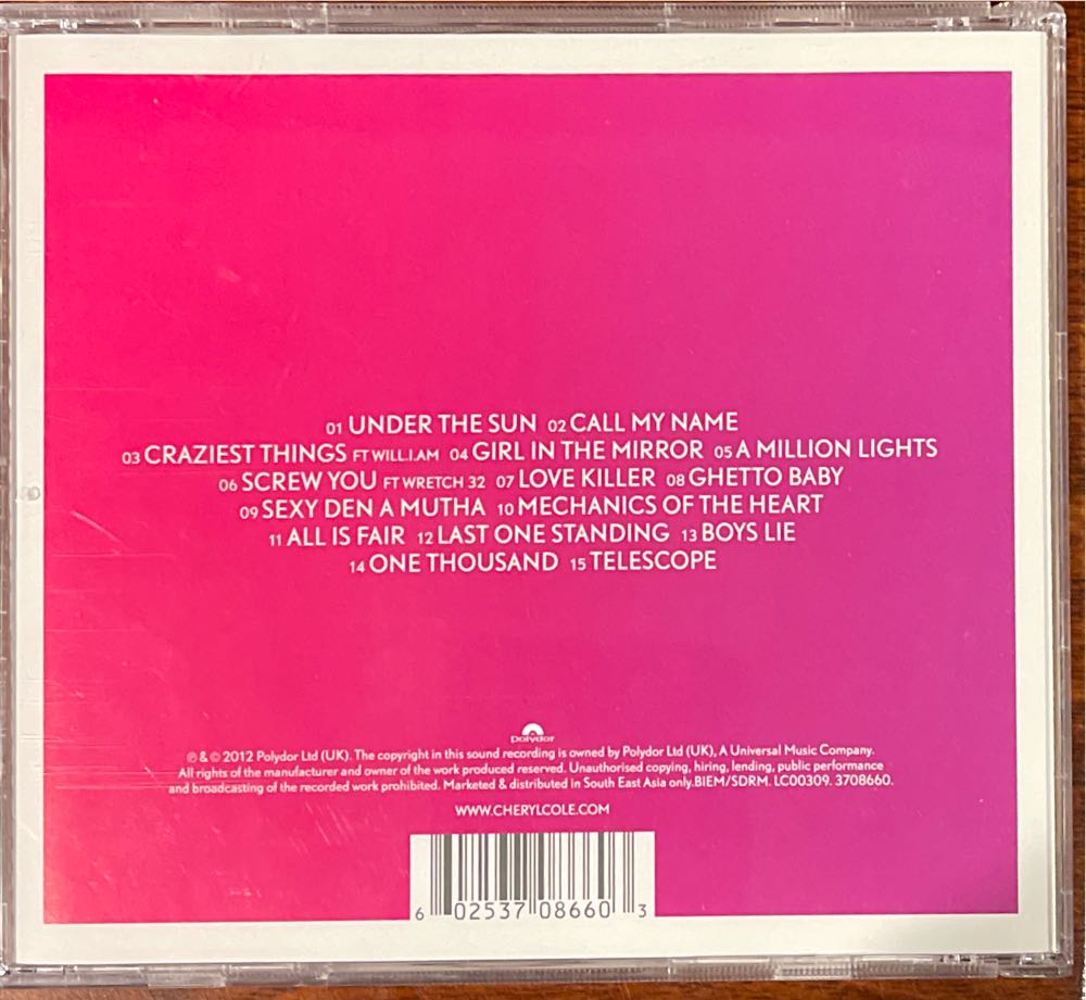 A Million Lights (Deluxe Edition) - Cheryl Cole (CD) music collectible [Barcode 602537086603] - Main Image 2