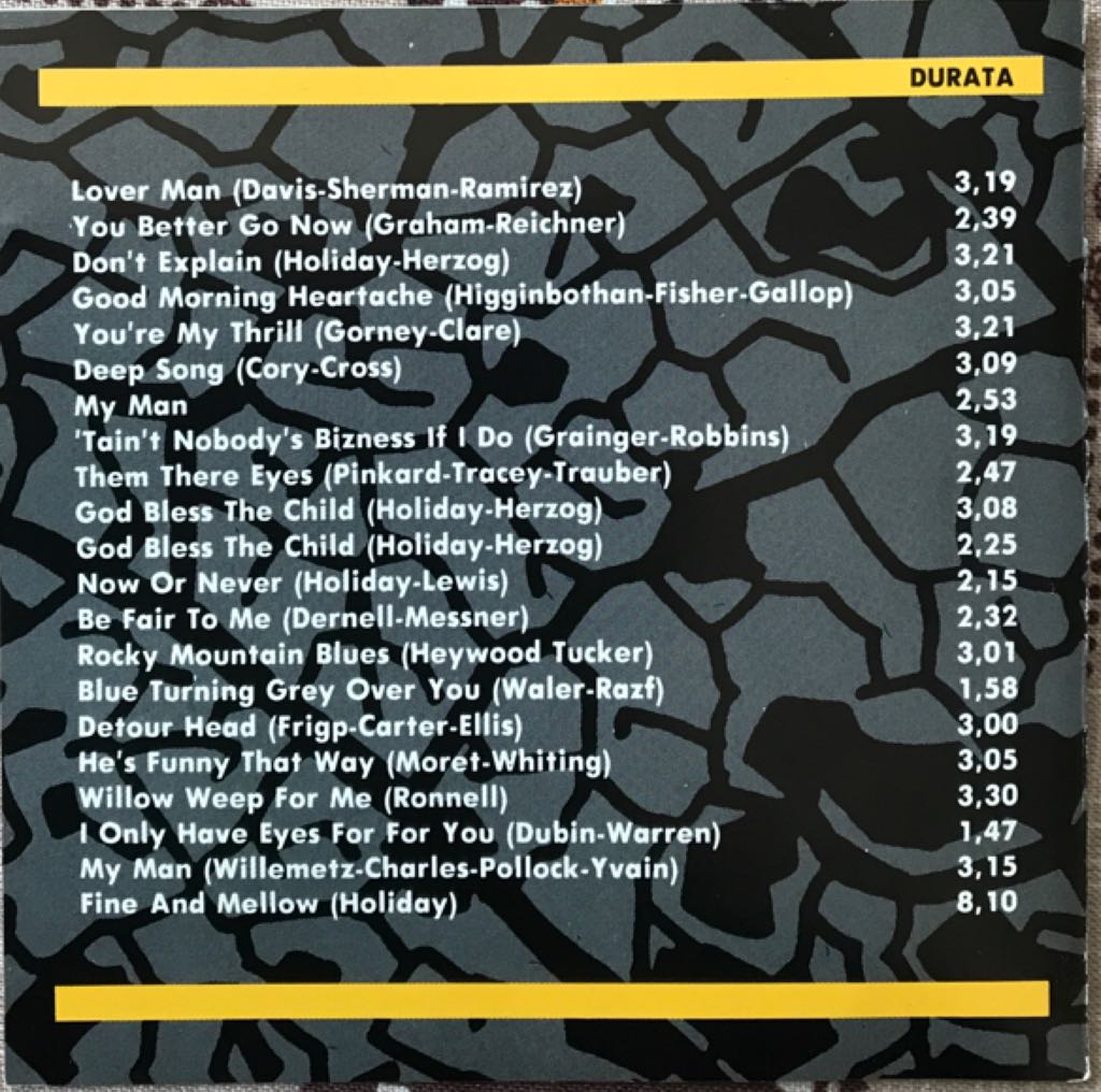 The Best Of Billie Holiday - Holiday, Billie (CD - 56) music collectible [Barcode 5099746702922] - Main Image 2