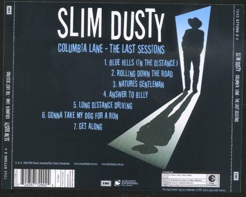 Columbia Lane: The Last Sessions - Slim Dusty (CD) music collectible [Barcode 724357729024] - Main Image 2