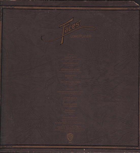 Long Player - Faces, The (CD - 45) music collectible [Barcode 075992619127] - Main Image 2