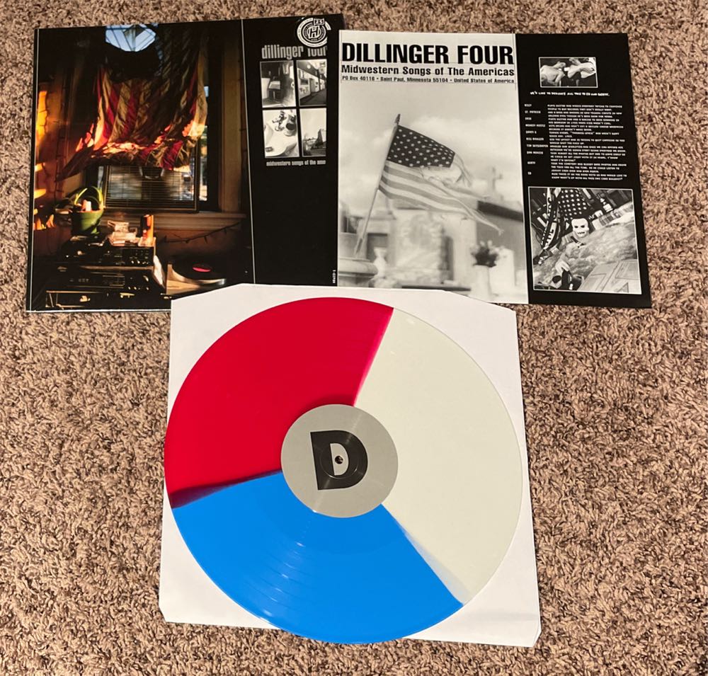 Midwestern Songs of the Americas - Dillinger Four (12”) music collectible [Barcode 790692063314] - Main Image 3