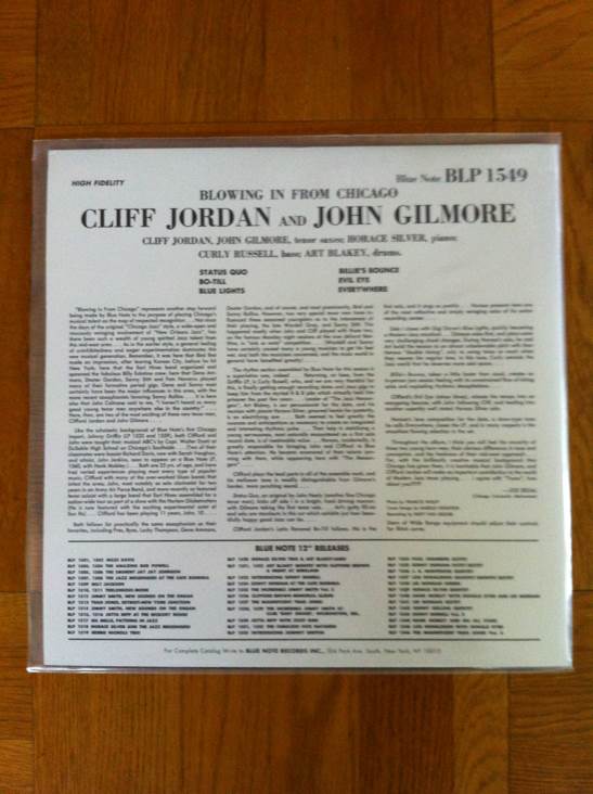 Blowing In From Chicago - Jordan Cliff & Gilmore John (12”) music collectible - Main Image 2