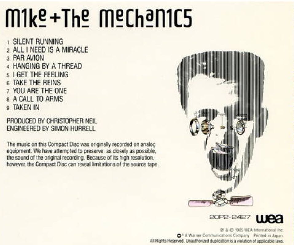 Mike + The Mechanics - Mike + The Mechanics music collectible - Main Image 2