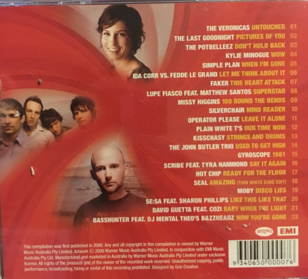 Now Autumn 2008 - Now: Various Artists (CD) music collectible [Barcode 9340650000076] - Main Image 2