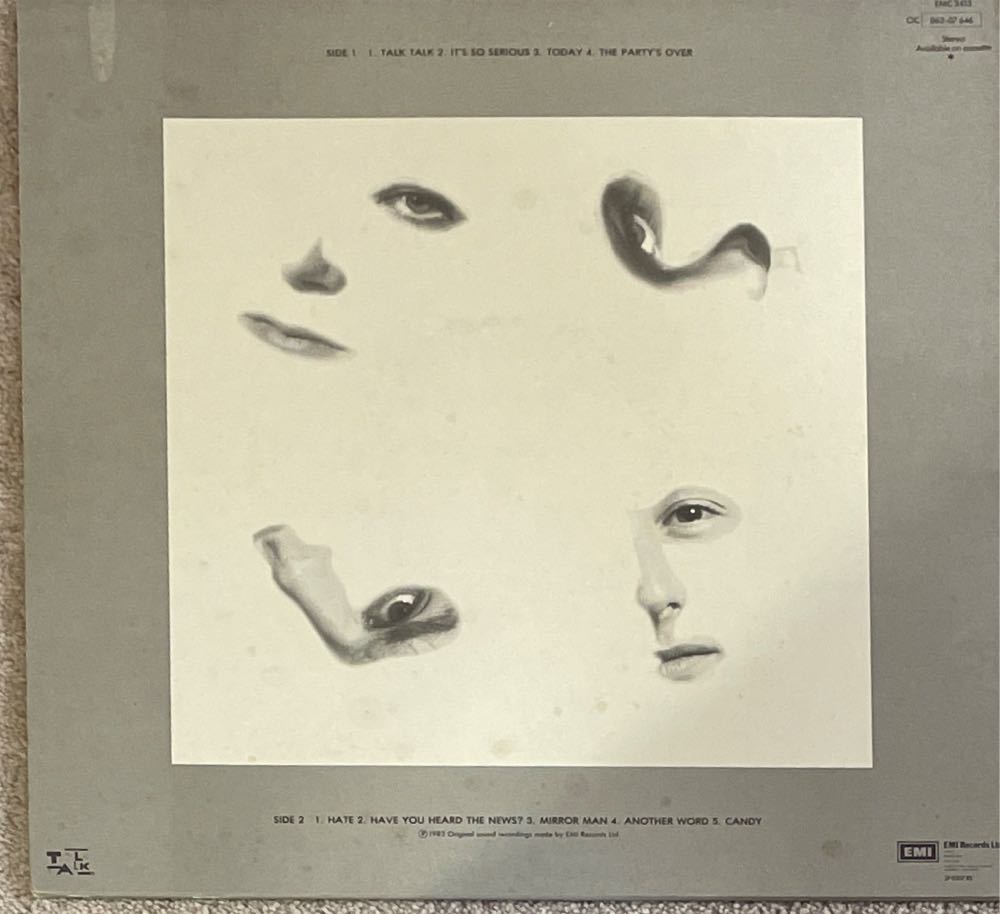 The Party’s Over - Talk Talk (12” - 39) music collectible - Main Image 2
