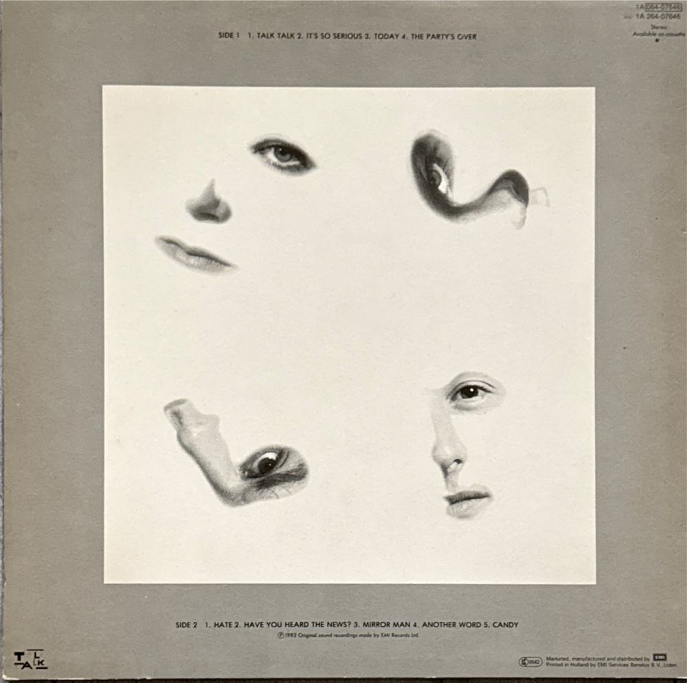 The Party’s Over - Talk Talk (12”) music collectible - Main Image 2