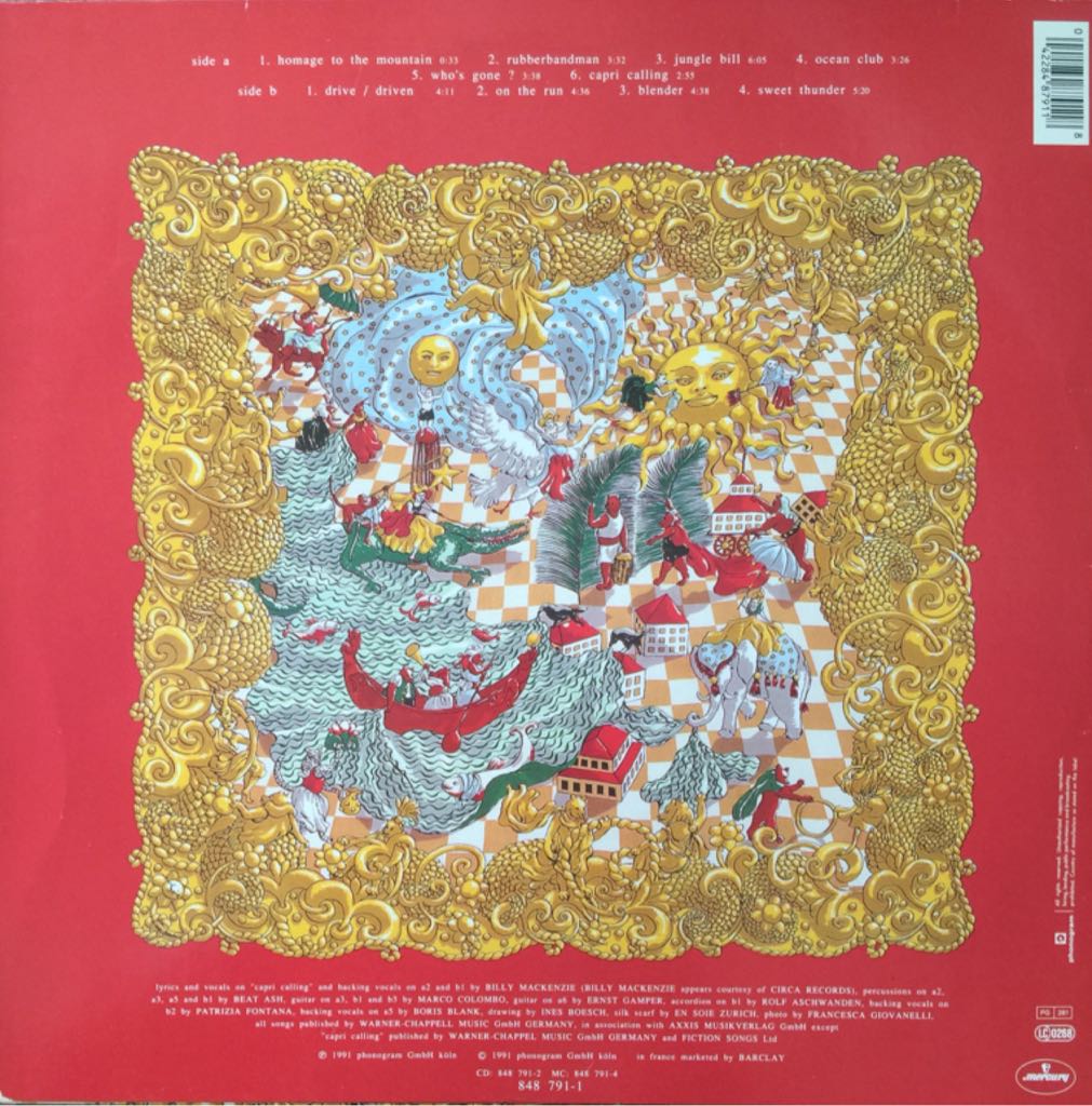 Baby - Yello (12”) music collectible [Barcode 042284879118] - Main Image 2