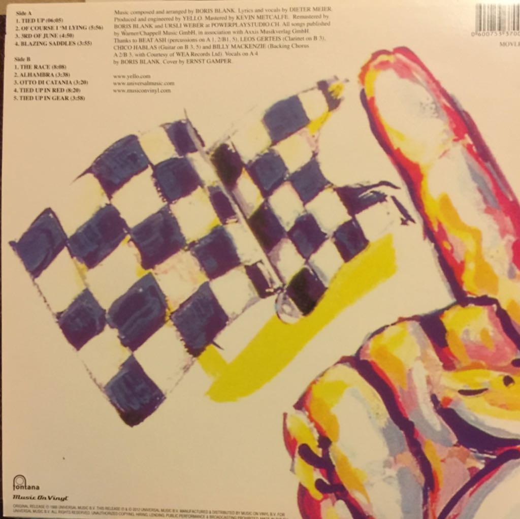 Flag - Yello (12”) music collectible - Main Image 2