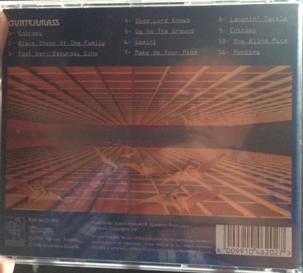 Quatermass - Quatermass (CD) music collectible [Barcode 4009910462027] - Main Image 2