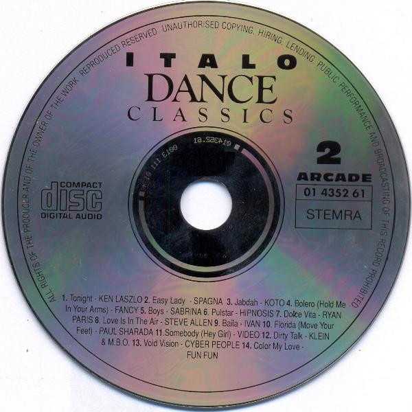 Italo Dance Classics Volume 2 - Various Artists (CD) music collectible - Main Image 4