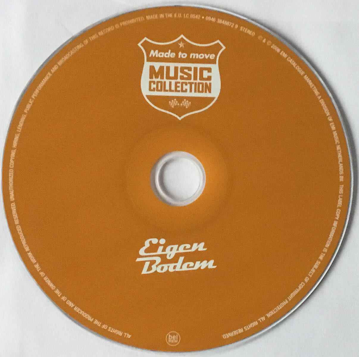 Made To Move Music Collection Eigen Bodem - Various Artists (CD) music collectible - Main Image 4