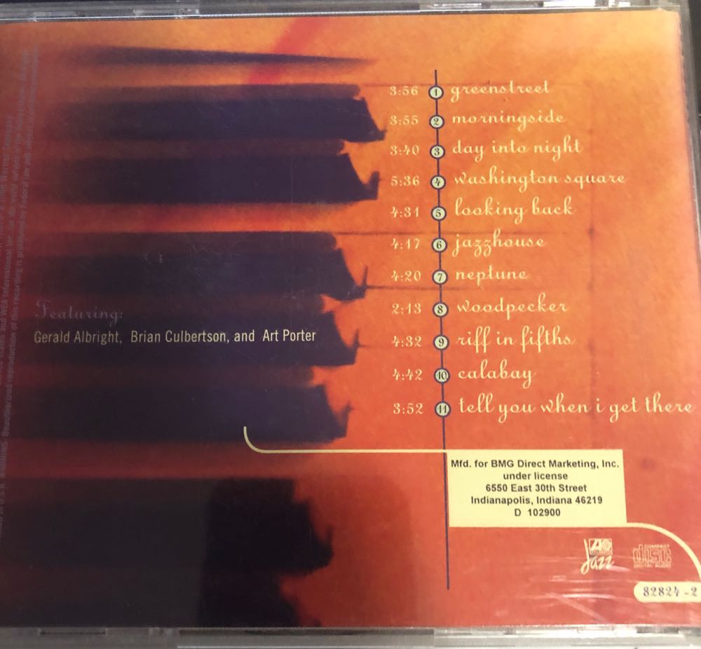 Day Into Night - Bob Mamet (CD) music collectible [Barcode 0075678282423] - Main Image 2