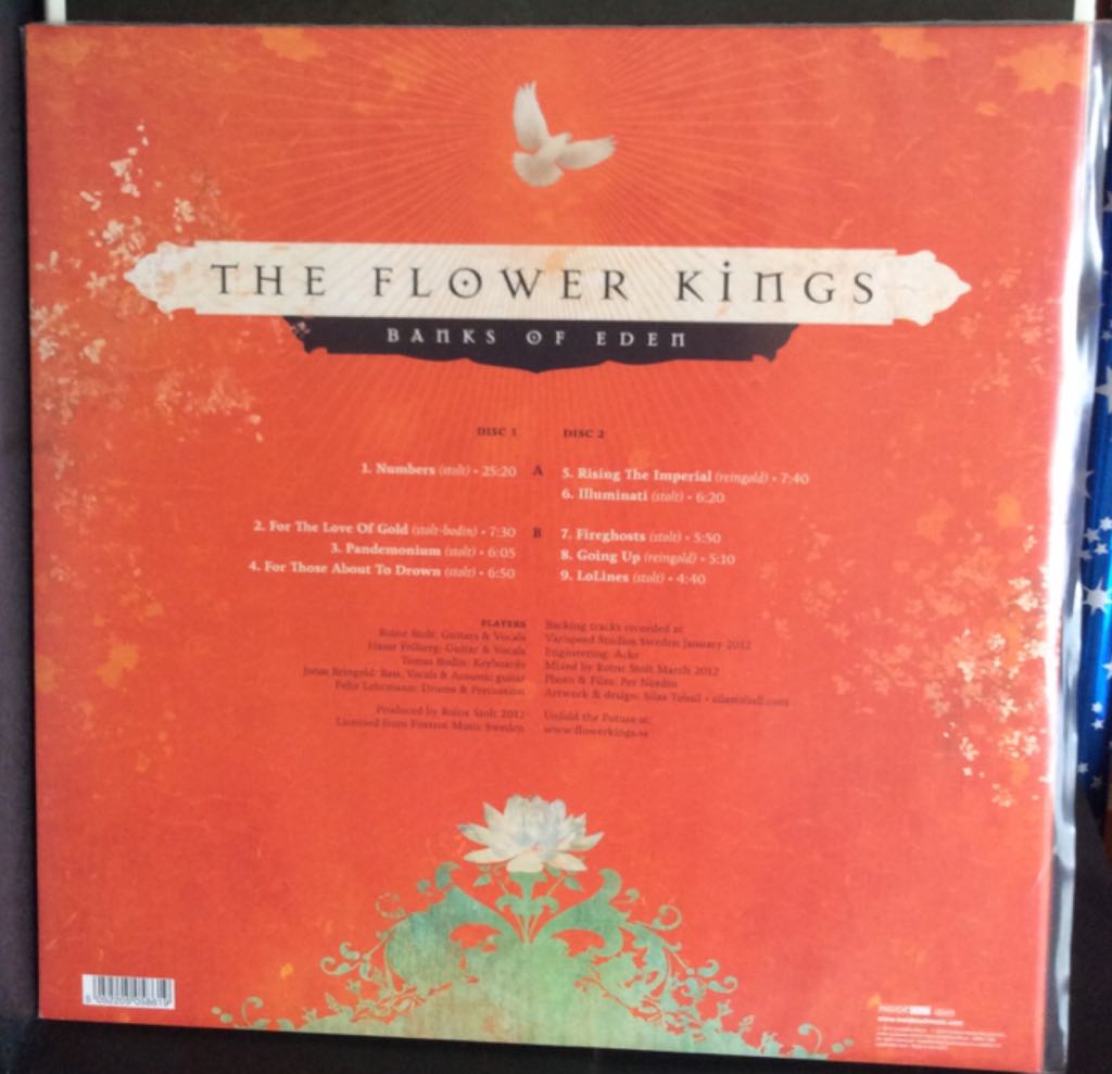 Banks Of Eden - Flower Kings, The (CD - 75) music collectible [Barcode 5052205058619] - Main Image 2