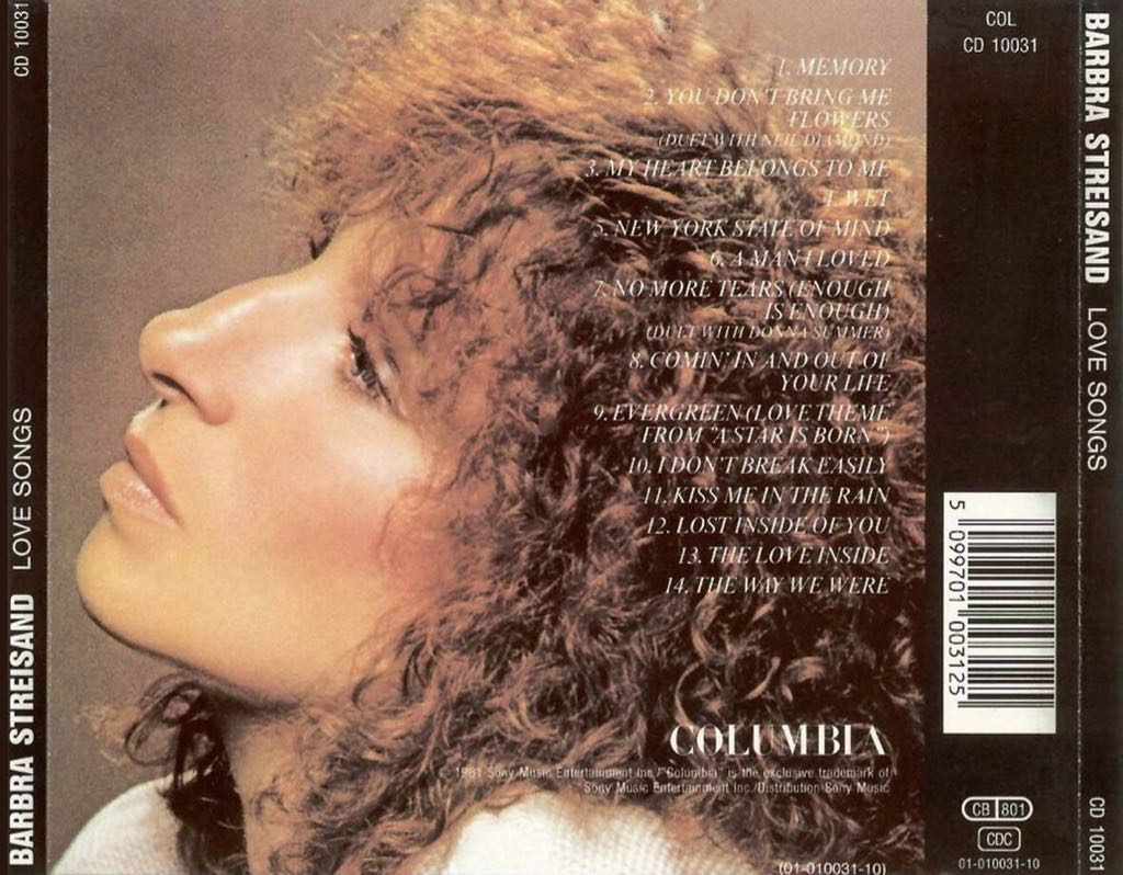 Love Songs - Barbra Streisand (MP3) music collectible - Main Image 2