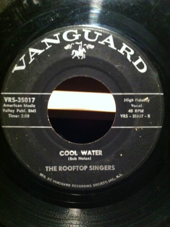 Walk Right In/Cool Water - Rooftop Singers, The (7” - 522) music collectible - Main Image 2