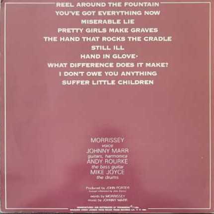 The Smiths - The Smiths (12”) music collectible - Main Image 2