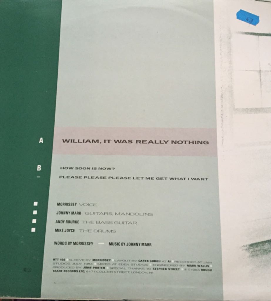 The Smiths - Discography - The Smiths (12”) music collectible - Main Image 2