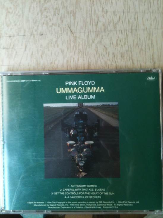 DTS- Ummagumma- Live Album - Pink Floyd (CD) music collectible - Main Image 2