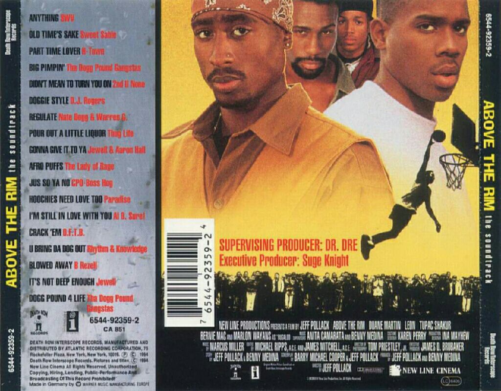 Above The Rim - Soundtrack (CD) music collectible [Barcode 765449235924] - Main Image 2