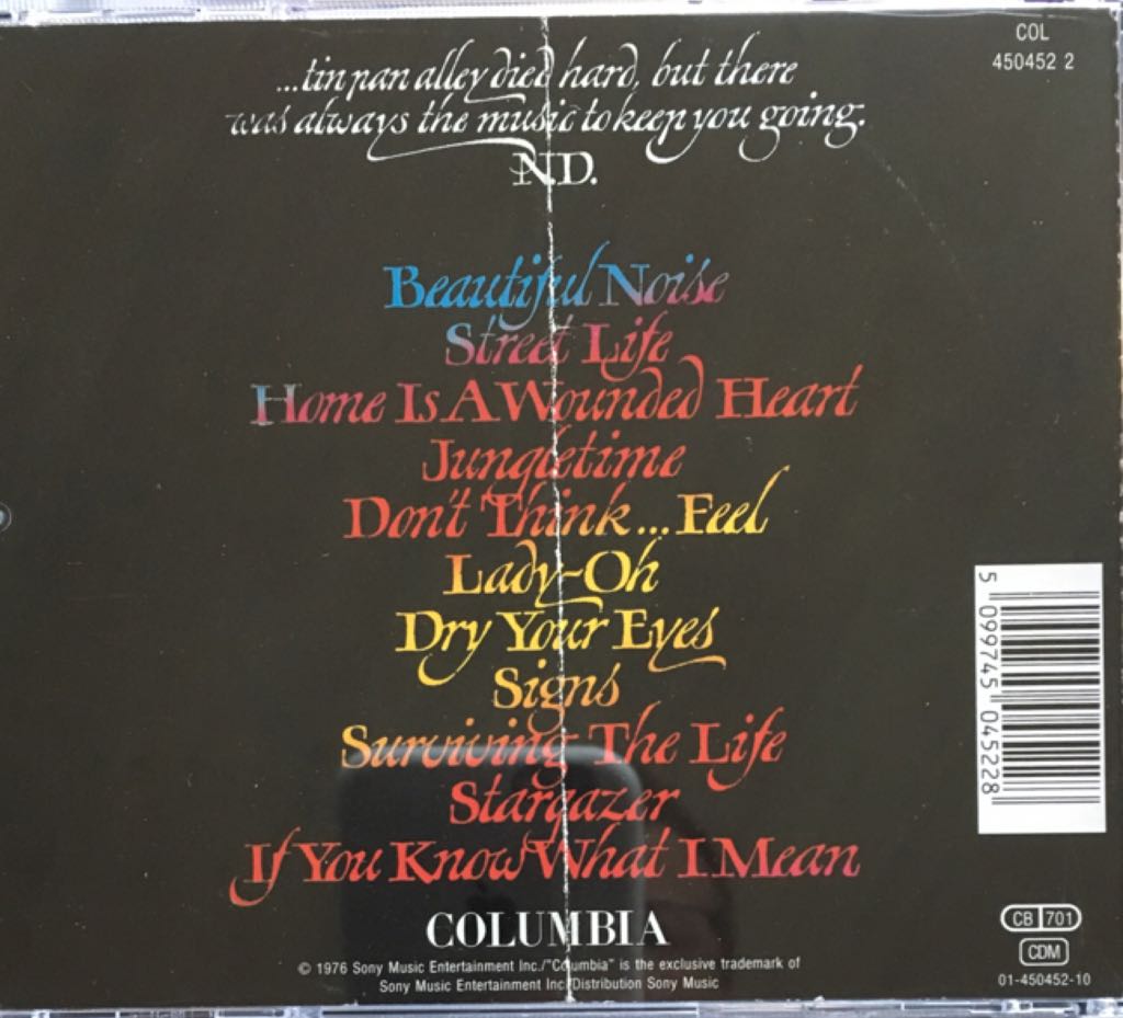 Beautiful noise - Neil Diamond (CD - 38) music collectible [Barcode 5099745045228] - Main Image 2