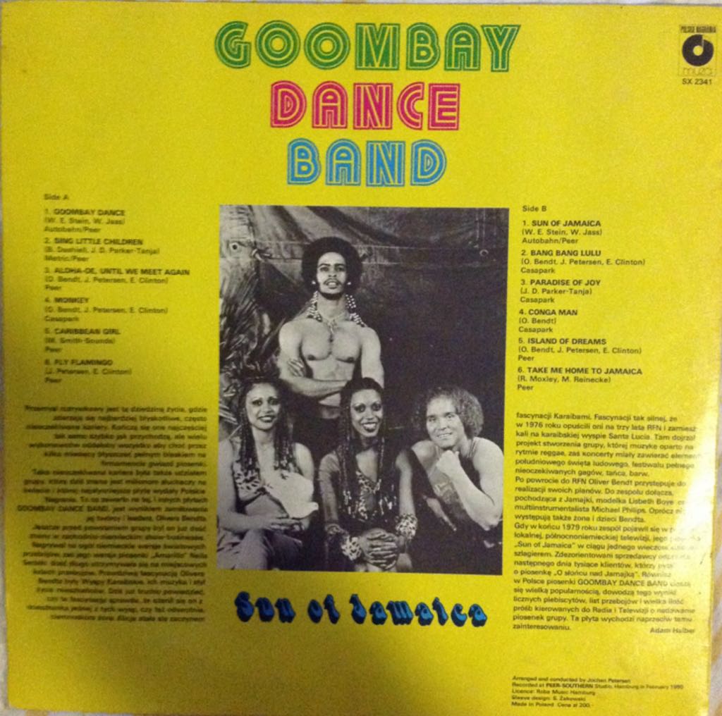 Sun Of Jamaica - Goombay Dance Band music collectible - Main Image 2