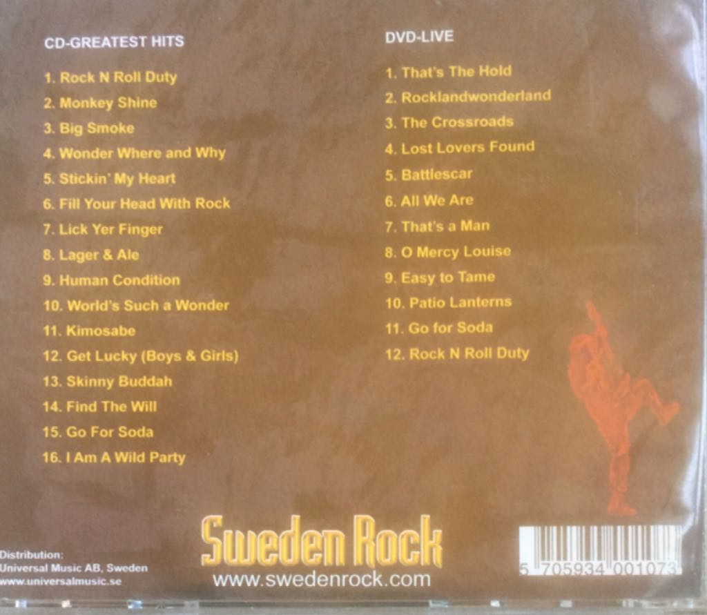 Fill Your Head With Rock (CD + Bonus Live Dvd) - Kim Mitchell (CD) music collectible [Barcode 5705934001073] - Main Image 2