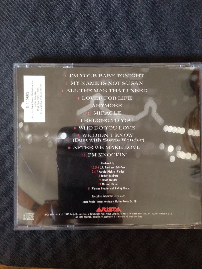 I’m Your Baby Tonight - Whitney Houston (CD) music collectible - Main Image 2