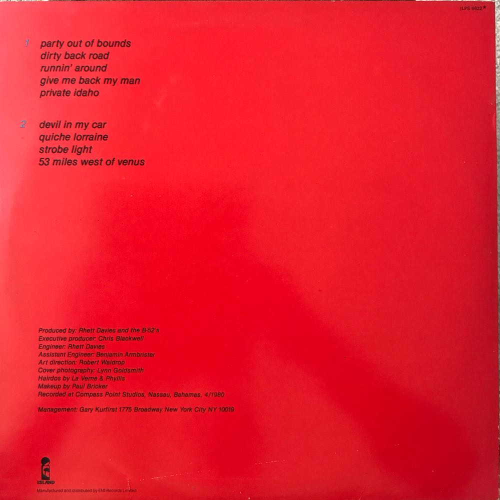 Wild Planet - B-52s (12” - 35) music collectible - Main Image 2