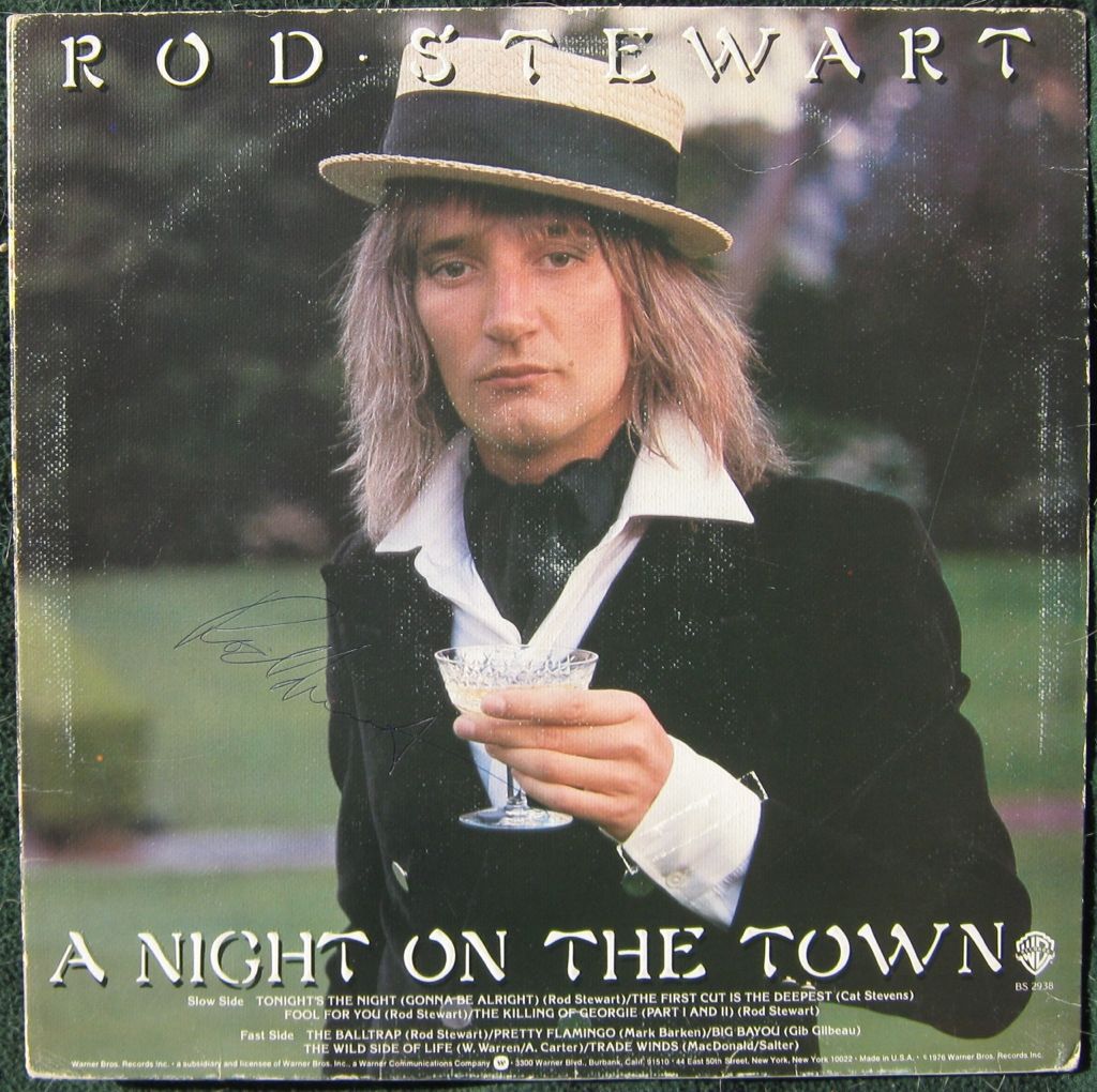 A Night On The Town - Rod Stewart (12” - 41) music collectible - Main Image 2