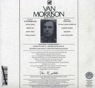 Astral Weeks (Bonus Tracks) (Remastered) (MP3) - Morrison, Van (CD) music collectible - Main Image 3