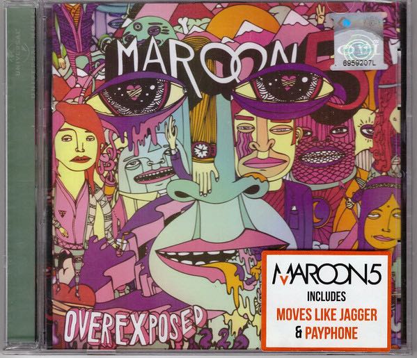 Overexposed - Maroon 5 (CD - 38:51) music collectible [Barcode 602537083800] - Main Image 2
