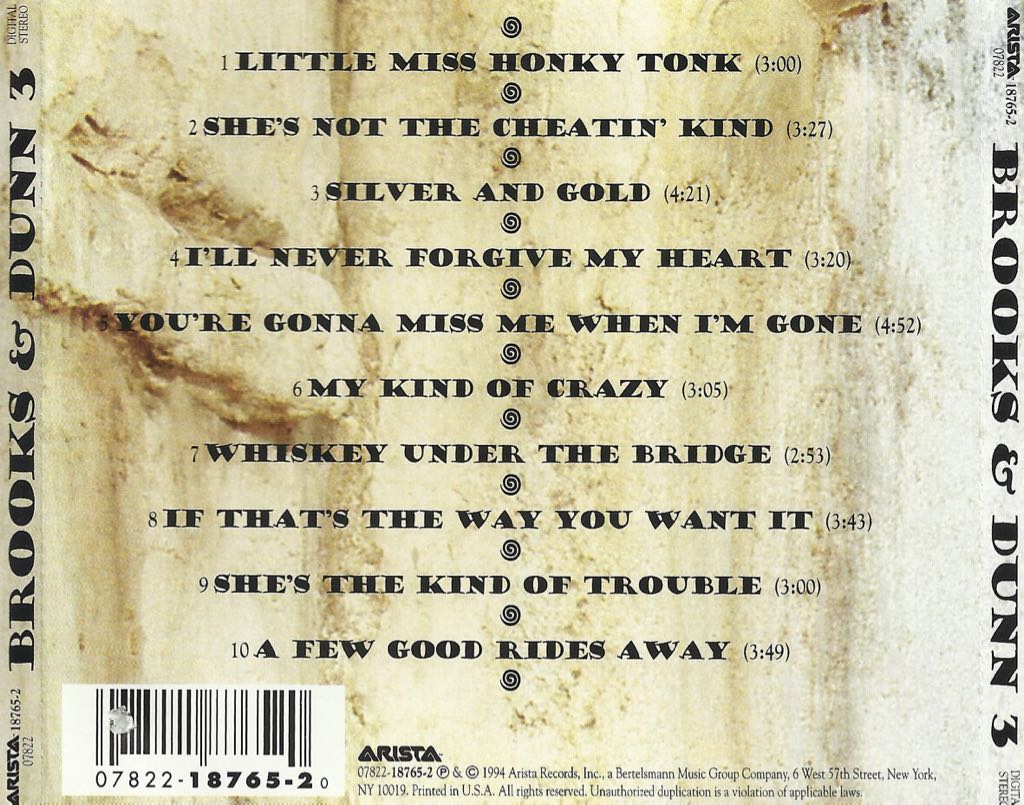 Waitin’ On Sundown - Brooks & Dunn (CD) music collectible - Main Image 2