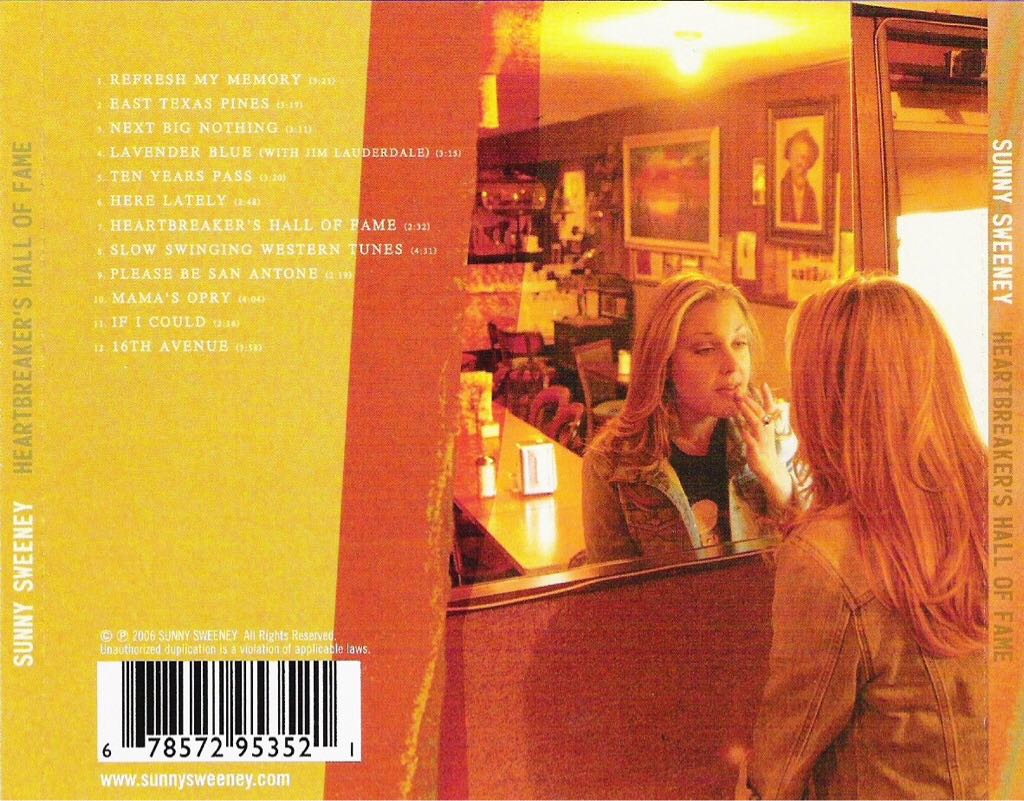 Heartbreakers Hall of Fame - Sunny Sweeney (CD) music collectible - Main Image 2