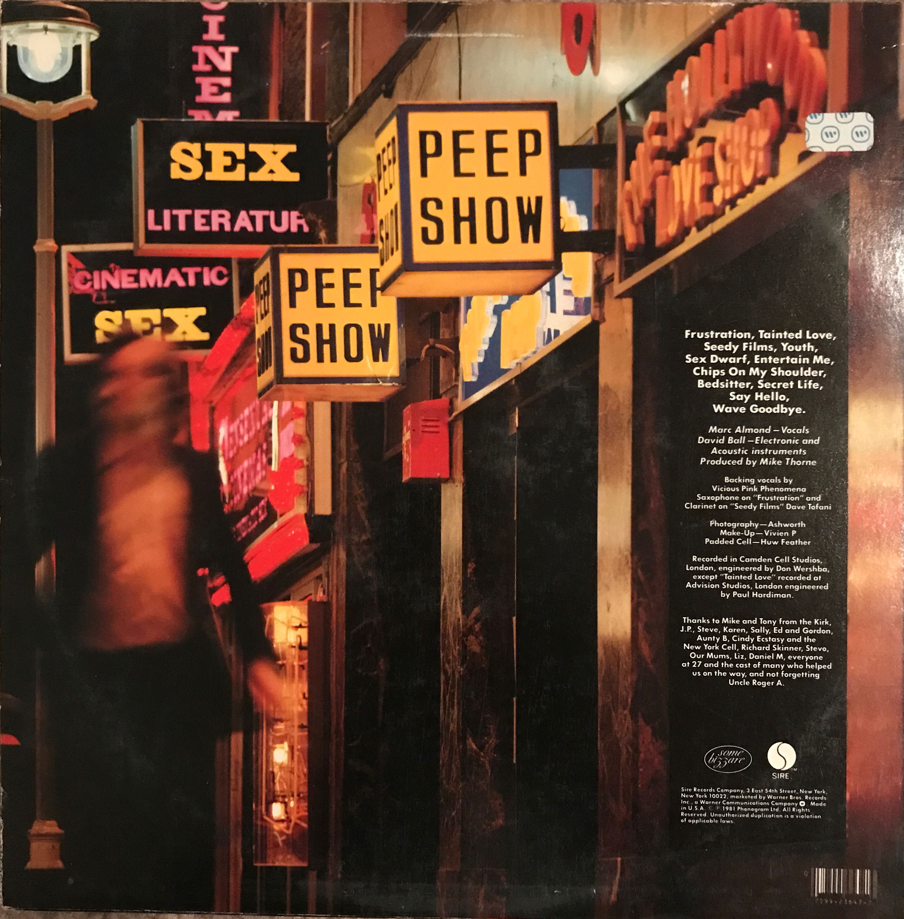 Non-stop Erotic Cabaret - Soft Cell (12”) music collectible - Main Image 2